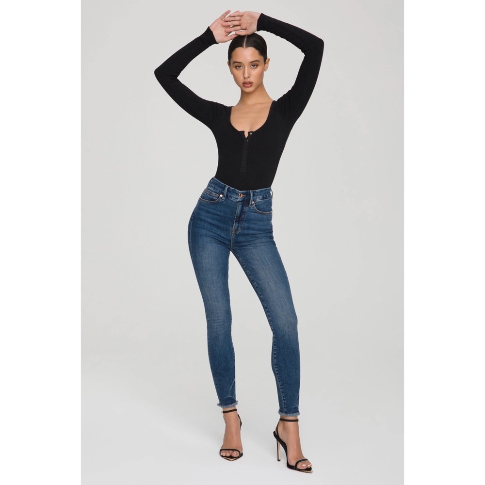 GOOD AMERICAN GOOD WAIST Blue626 25/26